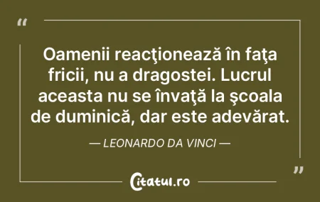 Oamenii reacţionează în faţa fricii,...
