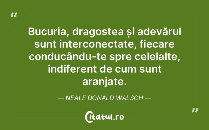 Citat Neale Donald Walsch - citate dragoste