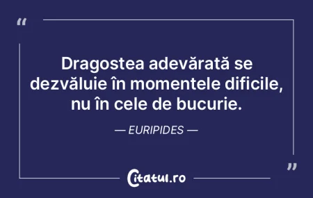 Dragostea adevărată se dezvăluie în ...