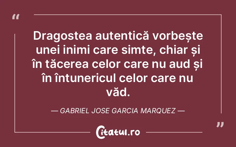 Citat Gabriel Jose Garcia Marquez - citate dragoste