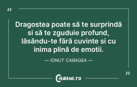 Dragostea poate să te surprindă și s�...