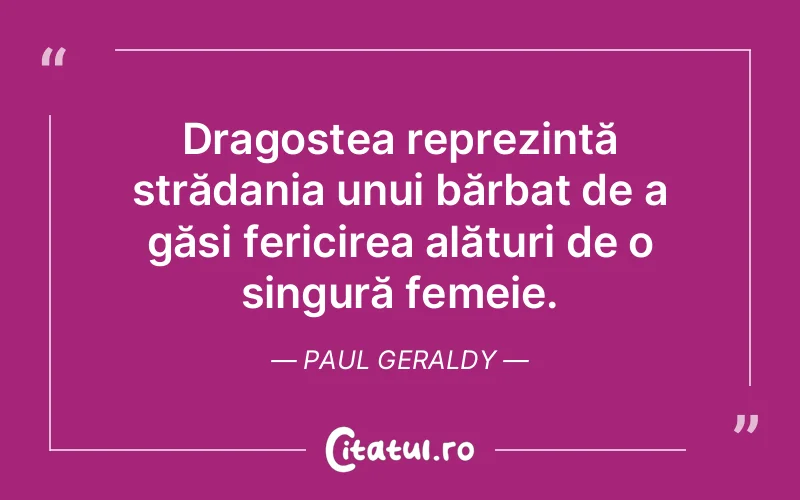 Citat Paul Geraldy - citate dragoste