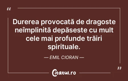 Durerea provocată de dragoste neîmplin... Durerea provocată de dragoste neîmplin...