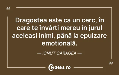 Dragostea este ca un cerc, în care te Ã... Dragostea este ca un cerc, în care te Ã...