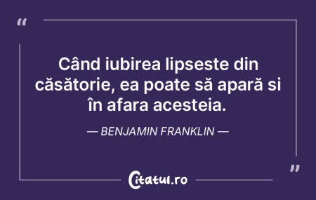 Când iubirea lipsește din căsătorie,... Când iubirea lipsește din căsătorie,...