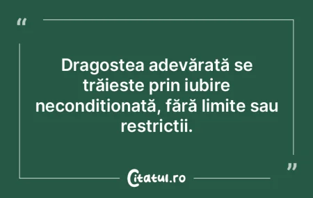 Dragostea adevărată se trăiește prin... Dragostea adevărată se trăiește prin...