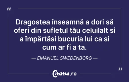 Dragostea înseamnă a dori să oferi di... Dragostea înseamnă a dori să oferi di...