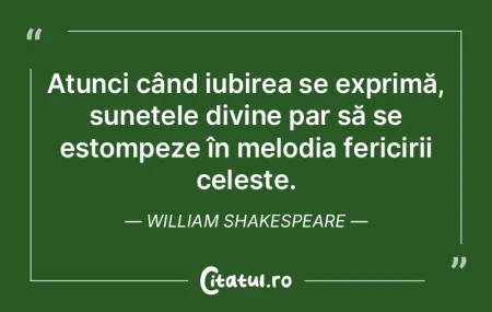 Atunci când iubirea se exprimă, sunete... Atunci când iubirea se exprimă, sunete...
