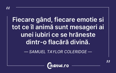 Fiecare gând, fiecare emoție și tot c... Fiecare gând, fiecare emoție și tot c...