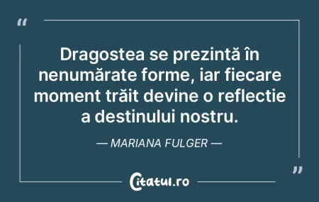 Dragostea se prezintă în nenumărate f...