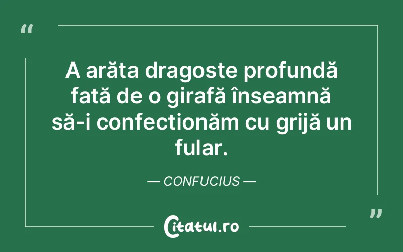 Citat Confucius - citate dragoste