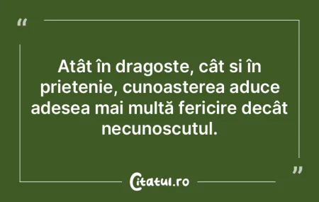 Atât în dragoste, cât și în prieten...