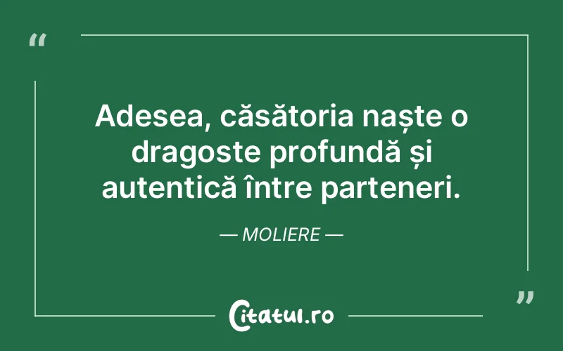 Citat Moliere - citate dragoste