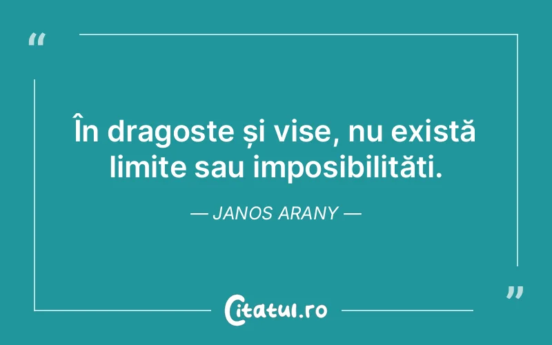 Citat Janos Arany - citate dragoste