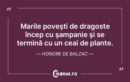 Marile poveşti de dragoste încep cu ş...