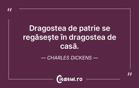 Dragostea de patrie se regăseşte în d...