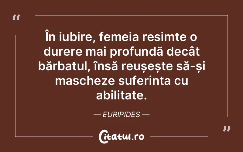 Citat Euripides - citate dragoste
