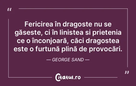 Fericirea în dragoste nu se găsește, ...