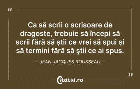 Ca să scrii o scrisoare de dragoste, tr...
