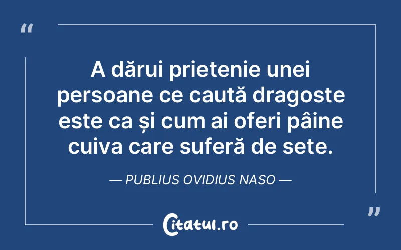 Citat Publius Ovidius Naso - citate dragoste