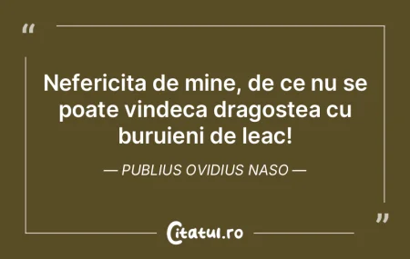 Nefericita de mine, de ce nu se poate vi...