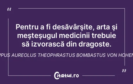 Pentru a fi desăvârşite, arta şi me�...