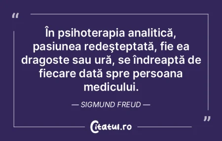 În psihoterapia analitică, pasiunea re...