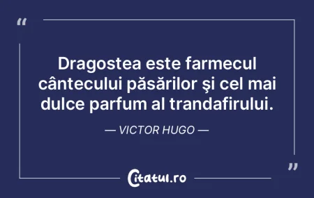 Dragostea este farmecul cântecului păs...