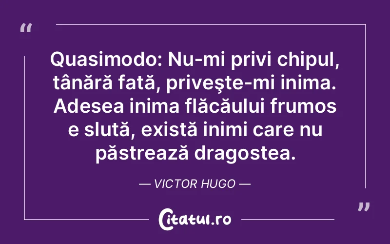 Citat Victor Hugo - citate dragoste