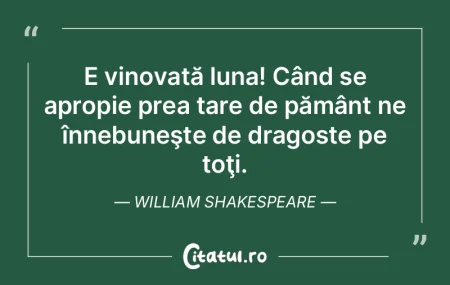 E vinovată luna! Când se apropie prea ...