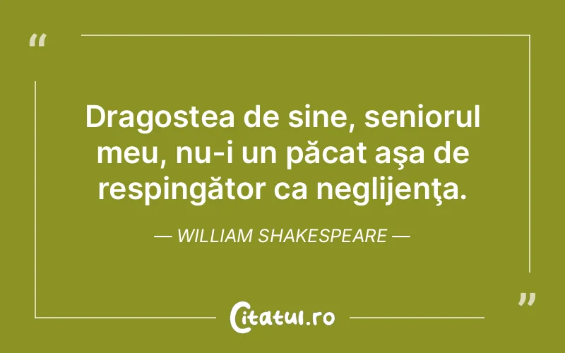 Citat William Shakespeare - citate dragoste