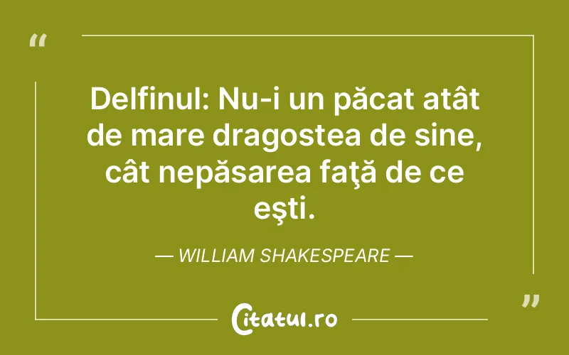 Citat William Shakespeare - citate dragoste