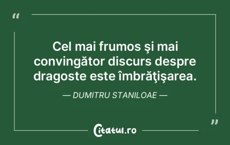 Cel mai frumos şi mai convingător disc...