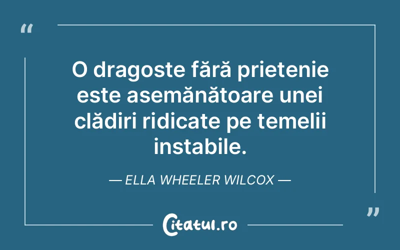 Citat Ella Wheeler Wilcox - citate dragoste