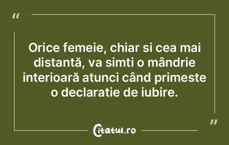 Orice femeie, chiar și cea mai distant�...