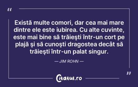 Există multe comori, dar cea mai mare d...