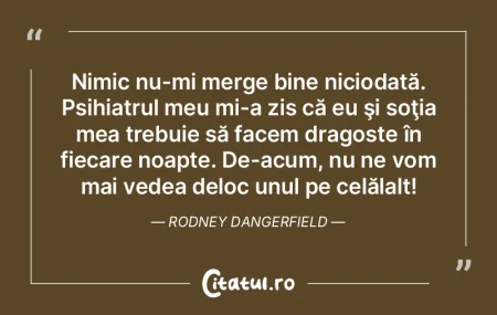 Nimic nu-mi merge bine niciodată. Psihi...