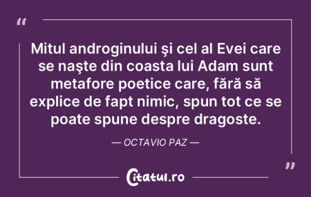 Mitul androginului şi cel al Evei care ...