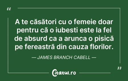 A te căsători cu o femeie doar pentru ...