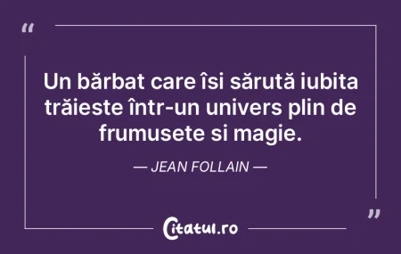 Un bărbat care își sărută iubita tr...