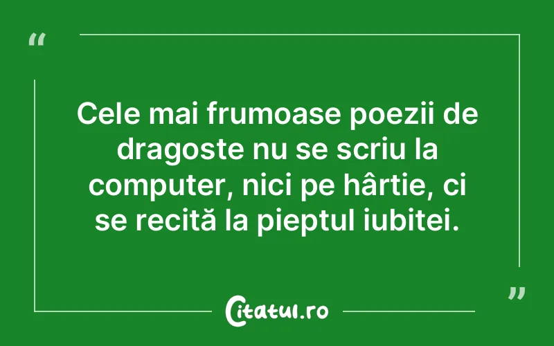 Citat Autor necunoscut - citate dragoste