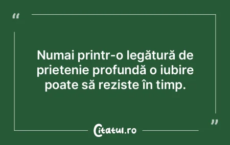 Numai printr-o legătură de prietenie p...