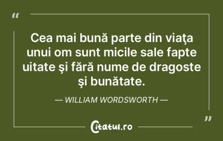 Cea mai bună parte din viaţa unui om s...