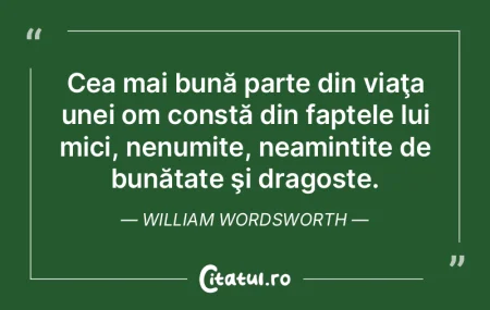 Cea mai bună parte din viaţa unei om c...