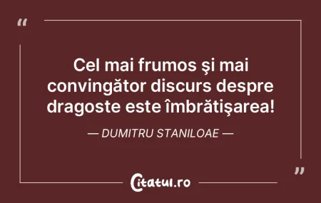 Cel mai frumos şi mai convingător disc...