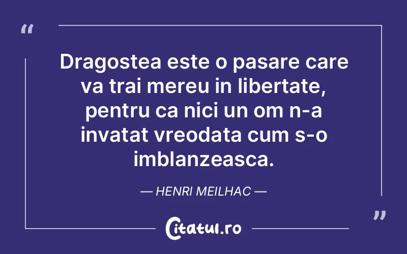 Citat Henri Meilhac - citate dragoste