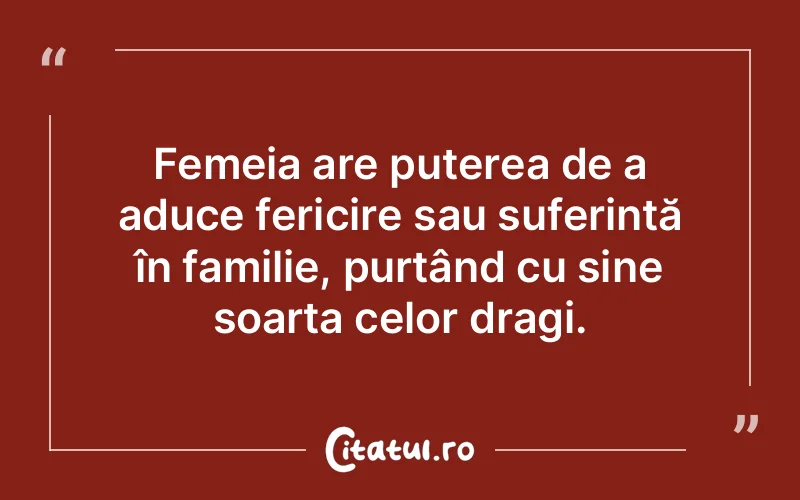 Citat Autor necunoscut - citate familie