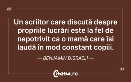 Un scriitor care discută despre proprii...