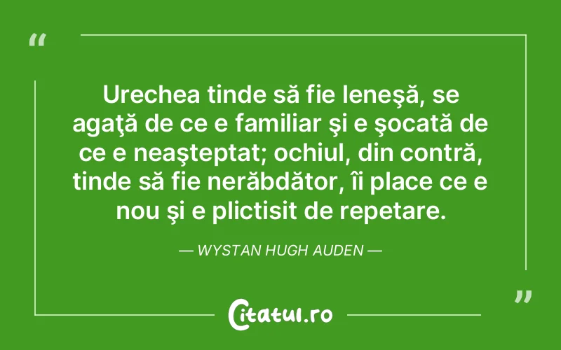 Citat Wystan - citate familie