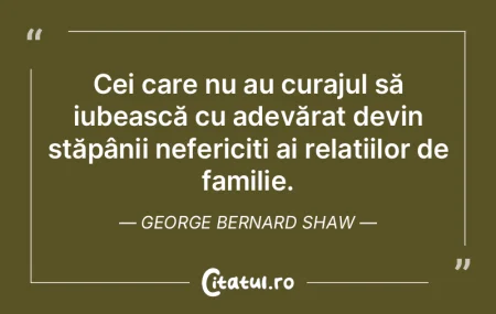 Cei care nu au curajul să iubească cu ...